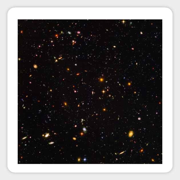 Hubble Ultra Deep Field Magnet by headrubble